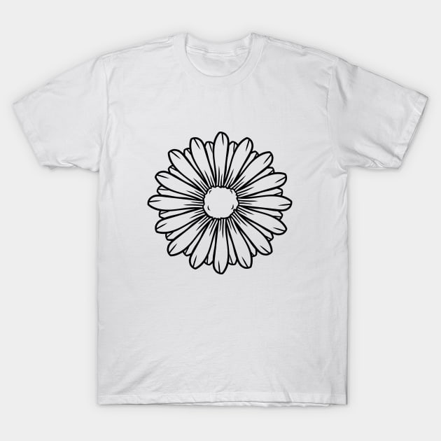 daisy flower T-Shirt by theDK9